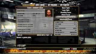 UFC Undisputed 2010 Career Mode Tutorial [upl. by Renferd]