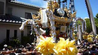 ＮＷＭ－４２５ 国恩祭2012（湊神社）福泊・屋台⑥ [upl. by Saref]