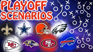 NFL UPDATED Week 16 Playoff Picture amp Scenarios [upl. by Rehpoitsirhc7]