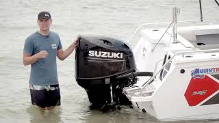 Surf Coast Marine Walk Through  540 Cruiseabout with a Suzuki DF140BG  Suzuki Marine Dealer [upl. by Pudens]