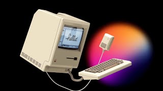 Setting up the Macintosh 128K from 1984 [upl. by Vidda665]