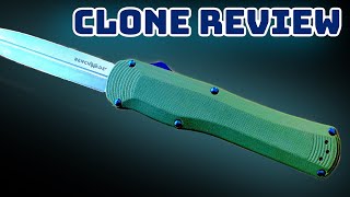 Benchmade 3400 Autocrat clone unboxing and knife review from DHgate [upl. by Lorien]