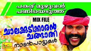 പകല് മുഴുവൻ പണി  Chalakkudikkaran Changathi  Malayalam Nadanpattukal  Kalabhavan Mani Hits [upl. by Anayi]