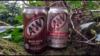 Lords drinks comparisons AampW Root Beer vs Zero Sugar [upl. by Dustin]