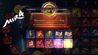 MIR4  Shaoshaos Treasure Bag [upl. by Airetal]