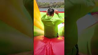 Come and feel the joy of the inflatable slide inflatable inflatableslide slide funtime [upl. by Ahsya]