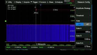 Siglent SDS800X HD  Measurement gate change issue [upl. by Derr158]