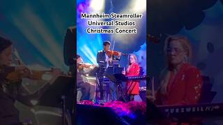 Mannheim Steamroller Universal Studios Christmas Concert 2023 themeparkmaddy [upl. by Annail]