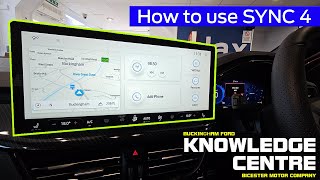 How to use Ford SYNC 4 Infotainment System 2024 [upl. by Schechter]