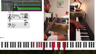 Khaya Mthethwa  Bhekani uthando  Piano Practice Song Remake [upl. by Shanney]