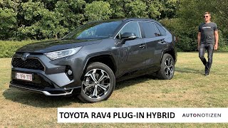 Toyota RAV4 Plugin Hybrid 306 PS 2021 Elektrifiziertes SUV im Review Test Fahrbericht [upl. by Rohpotsirhc]