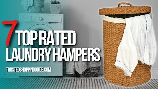 📌TOP 7 BEST Laundry Hampers [upl. by Lorena]