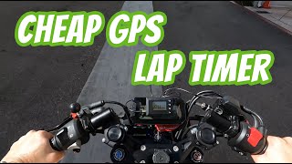 Cheap GPS Lap Timer  Cheetah 10 Hz Battery Operated No Hardwiring Required [upl. by Novart]