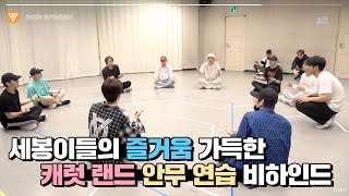 INSIDE SEVENTEEN 2020 SVT 4th FAN MEETING ＜SEVENTEEN in CARAT LAND＞DANCE PRACTICE BEHIND [upl. by Rairb]