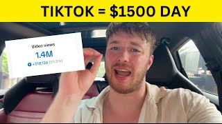 How I Make 1500 Day As TikTok Affiliate  Clickbank [upl. by Yrohcaz669]