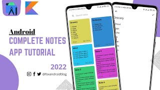 How to Make a Clean Architecture Notes AppMVVMCRUDROOM  Android Studio Tutorial  Kotlin [upl. by Yrrol]