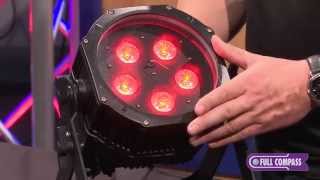 ADJ WiFLY EXR QA5 IP Quad LED Wash Fixture Overview  Full Compass [upl. by Neicul]