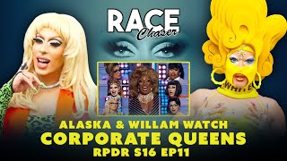 Willam and Alaska Dive into Drag Races quotCorporate Queensquot [upl. by Miarhpe260]