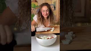 Insalata di settembre🫐🥬🍎 food ricette recipe [upl. by Nisotawulo]