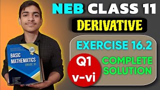 Derivative of Trigonometric Functions Class 11 Exercise 162 Qno1  v vi  Basic Mathematics [upl. by Atsejam]