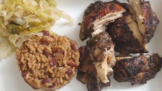 How To Make Easy Jerk Chicken In The Oven l Jerk Chicken Thighs l Walkerswood Jerk Sauce [upl. by Tosch]