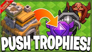 Start Pushing Trophies at TH7  Clash of Clans [upl. by Leirvag404]