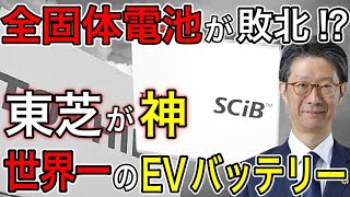 【全固体電池敗北！？】東芝の世界最高の新型バッテリー「SCiB」が2023年生産開始！世界が完全降伏！【電気自動車・EV・日本の凄いニュース】 [upl. by Ailenroc317]