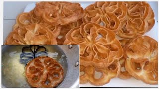 Fuljhuri Pitha Recipe  ফুলঝুরি পিঠা রেসিপি  Crispy Pitha Recipe  bangladeshi pitha recipe [upl. by Ecneitap]