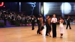 Nino Langella amp Vera Bondareva Samba presentetionCampionati Assoluti Italiani Fids 2015 [upl. by Elrebmik347]