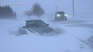 Blizzards ice snow and sleet hit the US as arctic blast strikes [upl. by Eustace178]