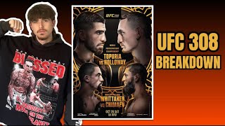 UFC 308  Breakdown [upl. by Jaquenetta]