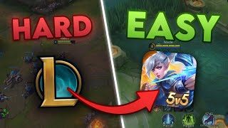 League on EASY MODE Mobile Legends [upl. by Lithea]