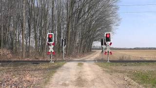 Bahnübergang quotZur Eisenbahnstreckequot Breyell  unbeschrankter BÜ  10 Teil [upl. by Harriman]