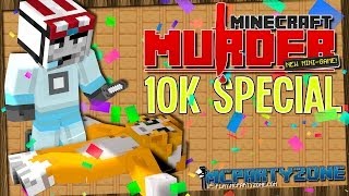 Minecraft Murder  SuperSips39 on the loose with AshDubh Squid amp Stampy 10K SUBS SPECIAL 1 [upl. by Sanders]