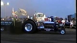 1997 Illinois Tractor Pulling Association Cerro Gordo Illinois 7200 lb Modified tractors [upl. by Ilac960]