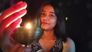 ASMR HINDI REIKI  CLEANSING YOUR AURA Removing Negative energy [upl. by Akeemaj]