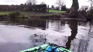 Intex Challenger K1 Kayak First Canal Trip Commentary And Thoughts [upl. by Seen255]