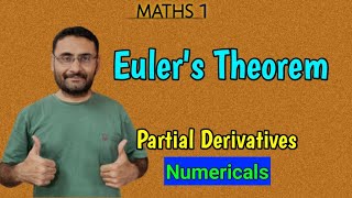 Eulers Theorem  Maxima amp Minima  Saddle Point  Numericals  Function of 2 Variables  Maths 1 [upl. by Garry997]