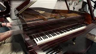 Handel on a Previously Restored Blüthner Model 8 Grand Piano in Rosewood Finish [upl. by Scharff]