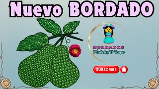 NUEVO VIDEO BORDADO TERMINADO 💚🪡🧵 art bordado bordadosamano bordadolivre artevisual [upl. by Sale642]