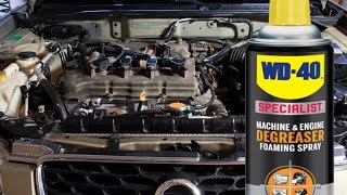 Safely Clean and detail your engine bay without water using WD40 Specialist Degreaser [upl. by Tiny]