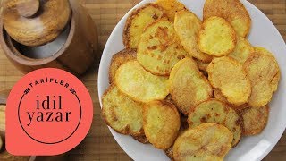 Fırında Patates Cipsi Nasıl Yapılır  İdil Yazar  Yemek Tarifleri  Potato Chips [upl. by Kenn414]