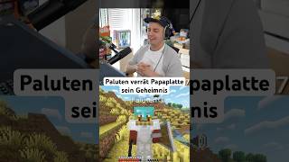 Paluten verrät Papaplatte sein Geheimnis in Craft Attack 12 papaplatte [upl. by Gow]