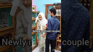 Newly married couple comedy video funny comedy lovemarriage [upl. by Loraine]