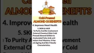 Cold Pressed Almond Oil [upl. by Mirelle]