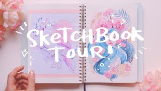 Sketchbook Tour  Mossery 20162017 [upl. by Nommad]