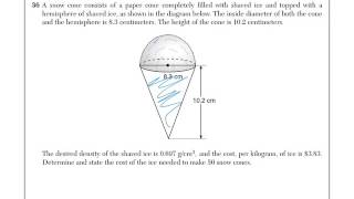 Geometry August 2016 Regents Part IV [upl. by Meingoldas]