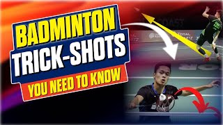 16 Badminton Trick Shots You NEED TO KNOW [upl. by Isaacson504]