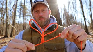 Double Alpine Butterfly for Bushcrafters Survival Knots Must Know Knots Bushcraft Knots [upl. by Petite]