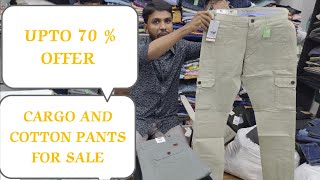 CARGO PANTS FOR MEN  CHINOS PANTS FOR MEN SURPLUS CLOTHES UPTO 70  OFF [upl. by Abrahan383]